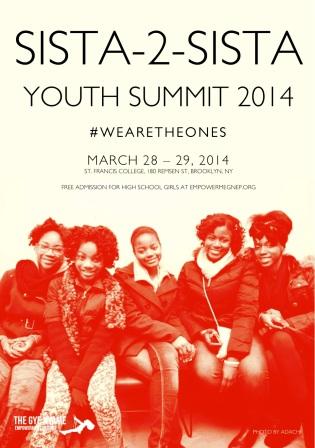 Hannah is Chair of the Outreach Committee for the Sista-2-Sista Youth Summit 2014.