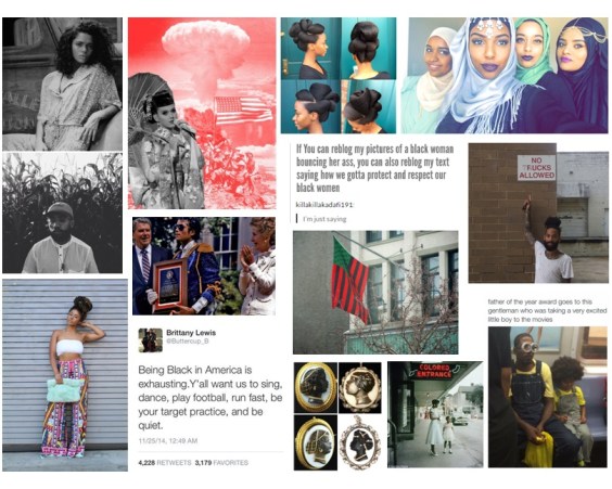 Zellie Tumblr collage